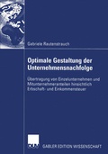 Cover: Optimale Gestaltung der Unternehmensnachfolge - Deutscher Universit&auml;tsverlag