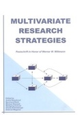 Cover: Multivariate Research Strategies - Shaker