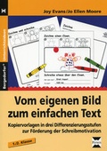 Cover: Vom eigenen Bild zum einfachen Text - 1./2. Klasse - Persen Verlag in der AAP Lehrerwelt GmbH