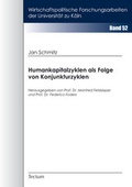 Cover: Humankapitalzyklen als Folge von Konjunkturzyklen - Tectum Wissenschaftsverlag