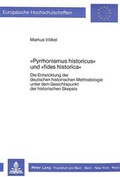 Cover: &laquo;Pyrrhonismus historicus&raquo; und &laquo;fides historica&raquo; - Peter Lang Verlag