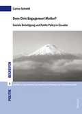 Cover: Does Civic Engagement Matter? - Tectum Wissenschaftsverlag