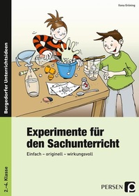 Abbildung von: Experimente für den Sachunterricht - Persen Verlag in der AAP Lehrerwelt GmbH