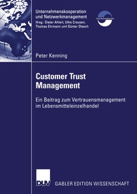 Enlarge image Cover: Customer Trust Management - Deutscher Universitätsverlag