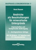 Cover: Anstriche als Beschichtungen f&uuml;r mineralische Untergr&uuml;nde - expert verlag ein Imprint von Narr Francke Attempto Verlag