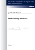 Cover: Alterssicherung in Brasilien - Tectum Wissenschaftsverlag