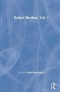 Cover: Roland Barthes: v. 1 - Routledge
