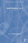 Cover: Roland Barthes: v. 2 - Routledge