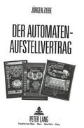Bild: Der Automatenaufstellvertrag - Peter Lang Verlag