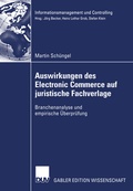 Cover: Auswirkungen des Electronic Commerce auf juristische Fachverlage - Deutscher Universit&auml;tsverlag