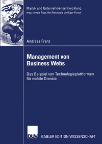 Abbildung von: Management von Business Webs - Deutscher Universitätsverlag