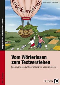 Abbildung von: Vom Wörterlesen zum Textverstehen - Persen Verlag in der AAP Lehrerwelt GmbH