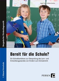 Abbildung von: Bereit für die Schule? - Persen Verlag in der AAP Lehrerwelt GmbH