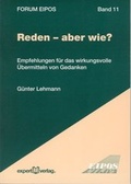 Cover: Reden - aber wie? - expert verlag ein Imprint von Narr Francke Attempto Verlag