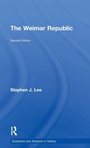 Cover: The Weimar Republic - Routledge