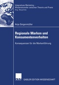 Cover: Regionale Marken und Konsumentenverhalten - Deutscher Universit&auml;tsverlag