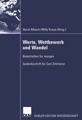 Cover: Werte, Wettbewerb und Wandel - Deutscher Universit&auml;tsverlag