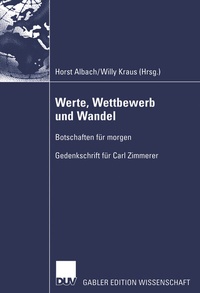 Abbildung von: Werte, Wettbewerb und Wandel - Deutscher Universitätsverlag