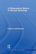 Cover: A Philosophical History of German Sociology - Routledge