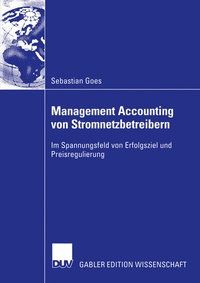 Abbildung von: Management Accounting von Stromnetzbetreibern - Deutscher Universitätsverlag