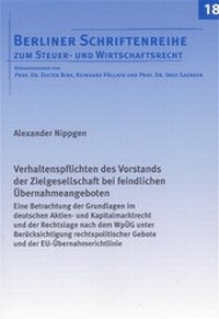 Abbildung von: Verhaltenspflichten des Vorstands der Zielgesellschaft bei feindlichen Übernahmeangeboten - Shaker