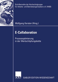 Enlarge image Cover: E-Collaboration - Deutscher Universitätsverlag
