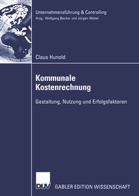 Abbildung von: Kommunale Kostenrechnung - Deutscher Universitätsverlag