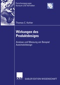 Cover: Wirkungen des Produktdesigns - Deutscher Universit&auml;tsverlag