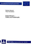 Cover: Subventionen - Politik und Problematik - Peter Lang Verlag