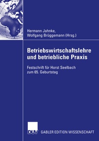 Abbildung von: Betriebswirtschaftslehre und betriebliche Praxis - Deutscher Universitätsverlag