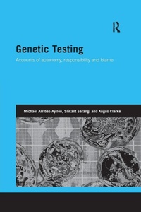 Abbildung von: Genetic Testing - Routledge