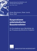 Cover: Kooperationen mittelst&auml;ndischer Bauunternehmen - Deutscher Universit&auml;tsverlag