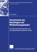 Cover: Unsicherheit des Nachfragers bei Wiederholungsk&auml;ufen - Deutscher Universit&auml;tsverlag