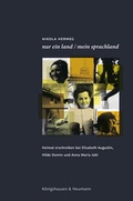 Cover: nur ein land / mein sprachland - K&ouml;nigshausen & Neumann