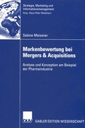Cover: Markenbewertung bei Mergers & Acquisitions - Deutscher Universit&auml;tsverlag