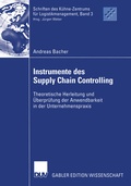 Cover: Instrumente des Supply Chain Controlling - Deutscher Universit&auml;tsverlag