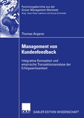 Cover: Management von Kundenfeedback - Deutscher Universit&auml;tsverlag