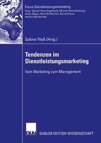 Abbildung von: Tendenzen im Dienstleistungsmarketing - Deutscher Universitätsverlag