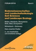 Cover: Bodenwissenschaften und Landschafts&ouml;kologie - Soil Sciences and Landscape Ecology - expert verlag ein Imprint von Narr Francke Attempto Verlag