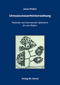 Abbildung von: Umsatzsteuerhinterziehung - Kovac, Dr. Verlag