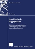 Cover: Koordination in Supply Chains - Deutscher Universit&auml;tsverlag