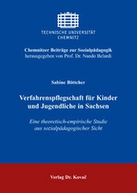 Abbildung von: Verfahrenspflegschaft für Kinder und Jugendliche in Sachsen - Kovac, Dr. Verlag