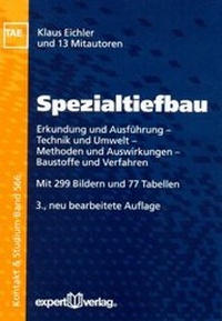 Abbildung von: Spezialtiefbau - expert verlag ein Imprint von Narr Francke Attempto Verlag