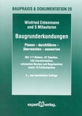Cover: Baugrunderkundungen - expert verlag ein Imprint von Narr Francke Attempto Verlag