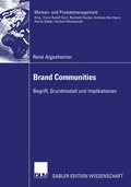 Cover: Brand Communities - Deutscher Universit&auml;tsverlag