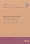 Cover: Rehabilitationsp&auml;dagogische Fr&uuml;hf&ouml;rderung bei sehr fr&uuml;hgeborenen Kindern - Shaker