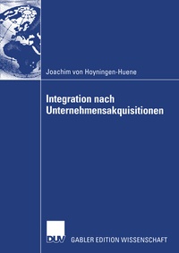 Abbildung von: Integration nach Unternehmensakquisitionen - Deutscher Universitätsverlag