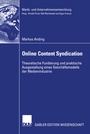 Cover: Online Content Syndication - Deutscher Universitätsverlag