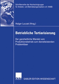 Abbildung von: Betriebliche Tertiarisierung - Deutscher Universitätsverlag