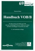 Cover: Handbuch VOB/B - expert verlag ein Imprint von Narr Francke Attempto Verlag